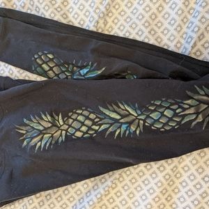 Pineapple Print Lululemon Wunder Under